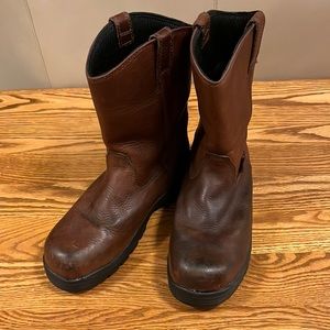 Men’s Thorogood Leather Steel Toe Work Boots - 7.5